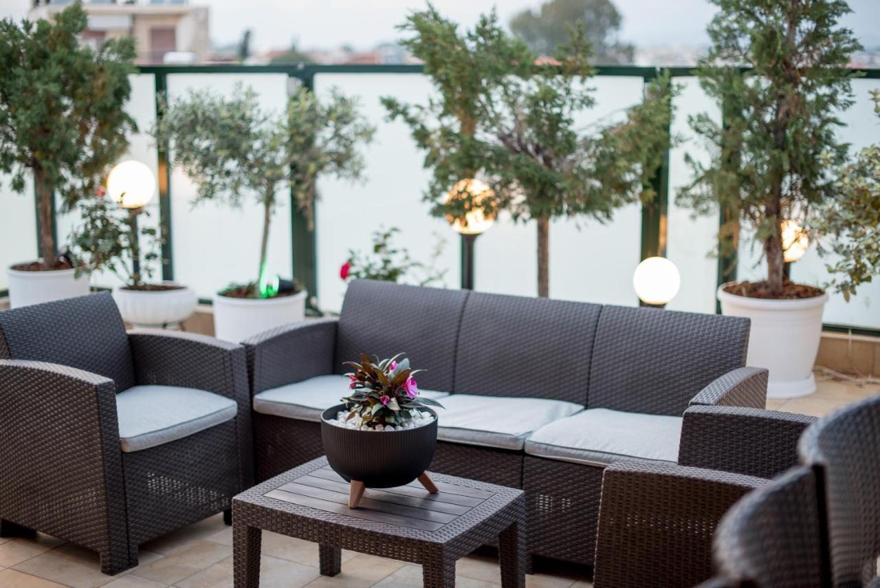 Appartamento Luxury Penthouse With Private Pool Preveza Esterno foto